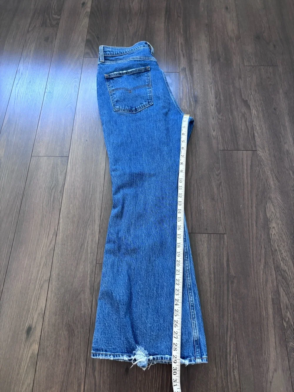 LEVI’S 70s High Waited Flare Jeans Denim Size 31 - Picture 12 of 16